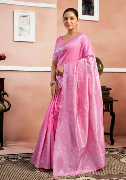 Beautiful Traditional Silk Saree with Elegant Finish