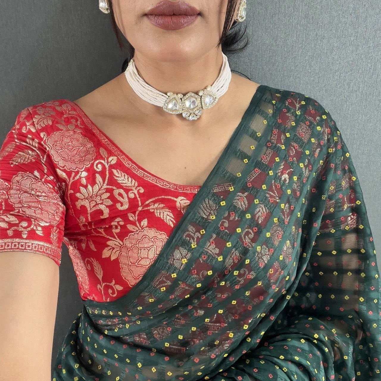 Timeless Elegance in Traditional Woven Saree