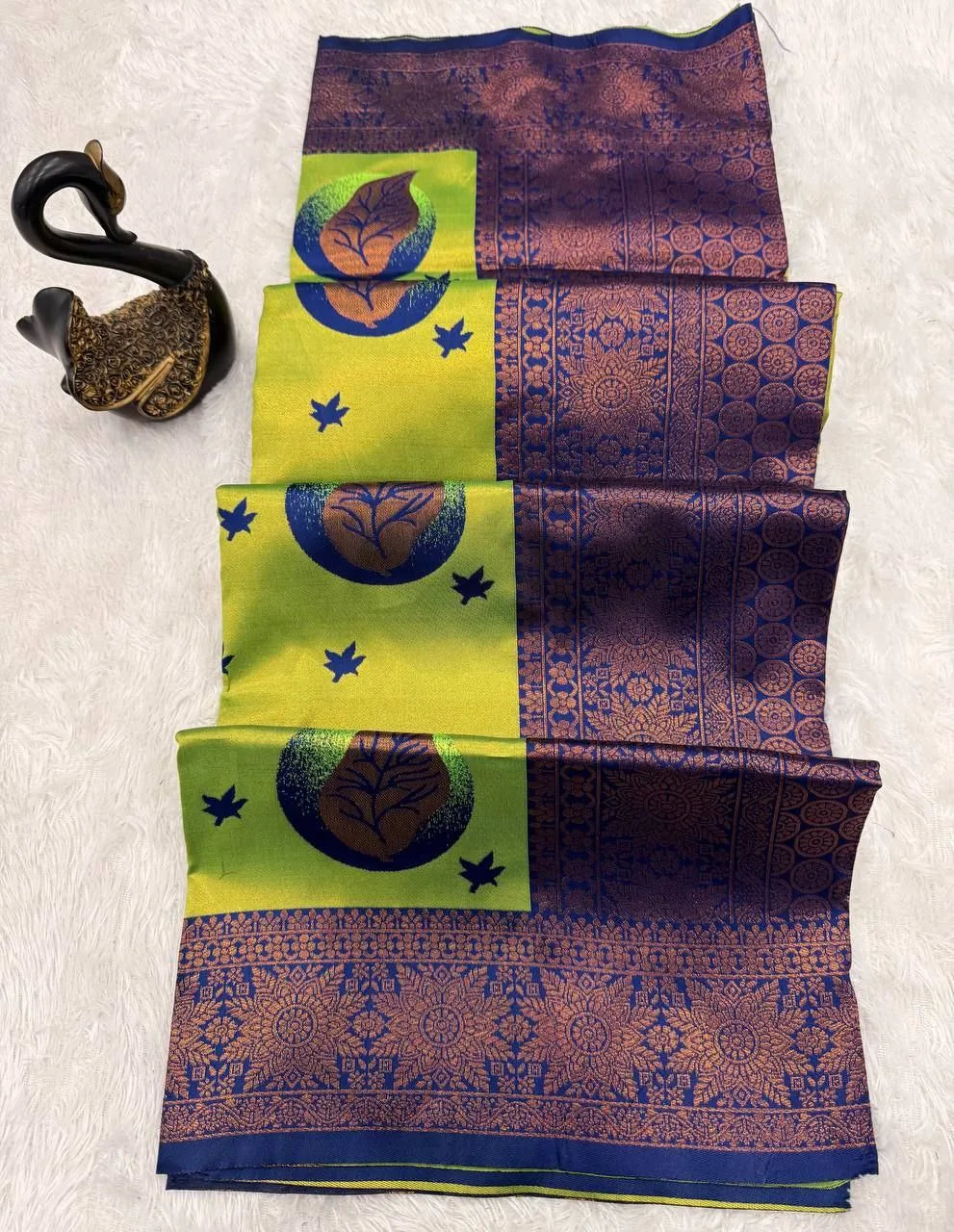 Classic Handwoven Silk Saree for Wedding & Celebrations