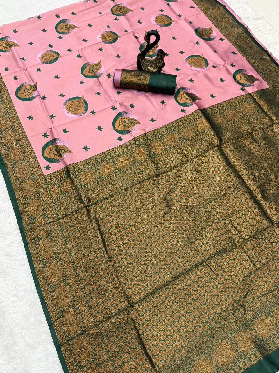 Classic Handwoven Silk Saree for Wedding & Celebrations