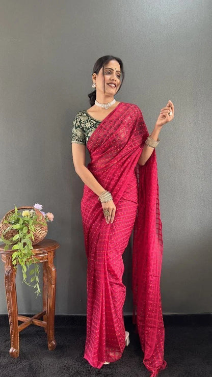 Timeless Elegance in Traditional Woven Saree