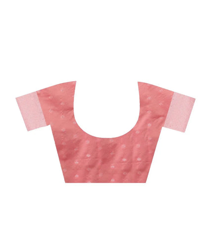 Luxurious Banarasi Silk Saree with Floral Brocade Weaving