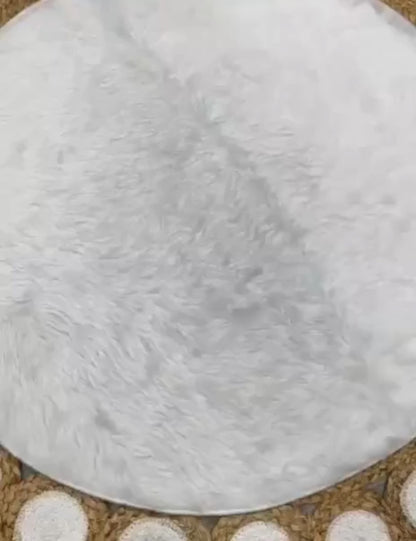 Luxurious Designer Space Silk with Beads worK