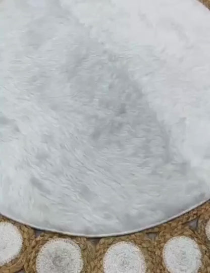 Luxurious Designer Space Silk with Beads worK