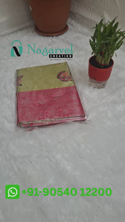 Graceful Festive Wear Silk Saree with Traditional Detailing