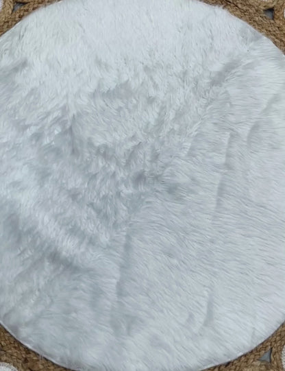 Luxurious Designer Space Silk with Beads worK